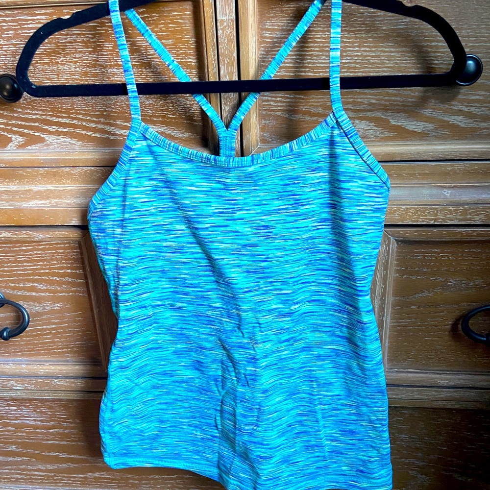Lululemon T-Bar Tank Multi Colors, Stretchy, For Yoga, For Athletes, Comfortable